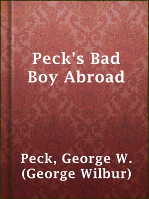 cover image of Peck's Bad Boy Abroad